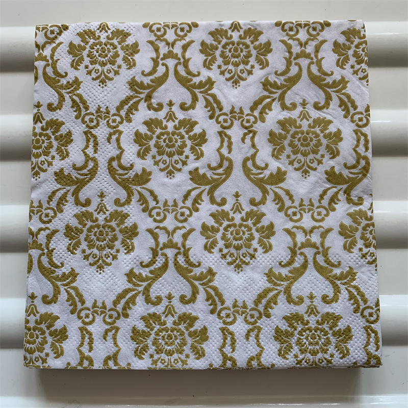 Pattern Tissue Paper - Decoupage papieren servetten tissue vintage handdoek
