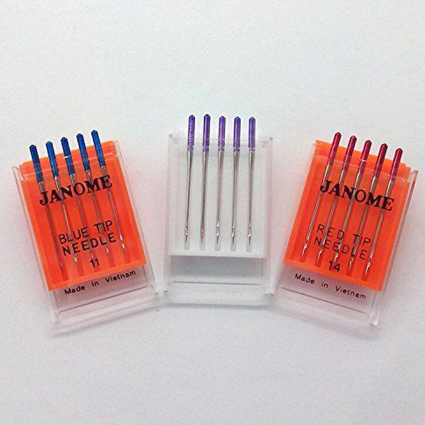 Textile Sewing Kit - Janome Naaimachine Blauw Tip Naald Maat