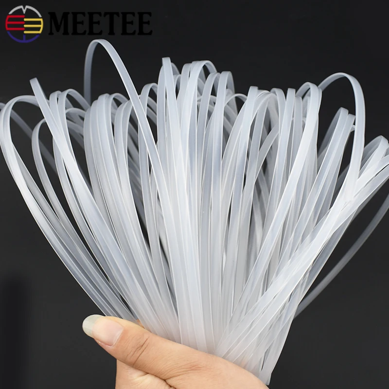 Textile Sewing Support - 10/20M 4-12mm Doorzichtig Plastic Lint voor