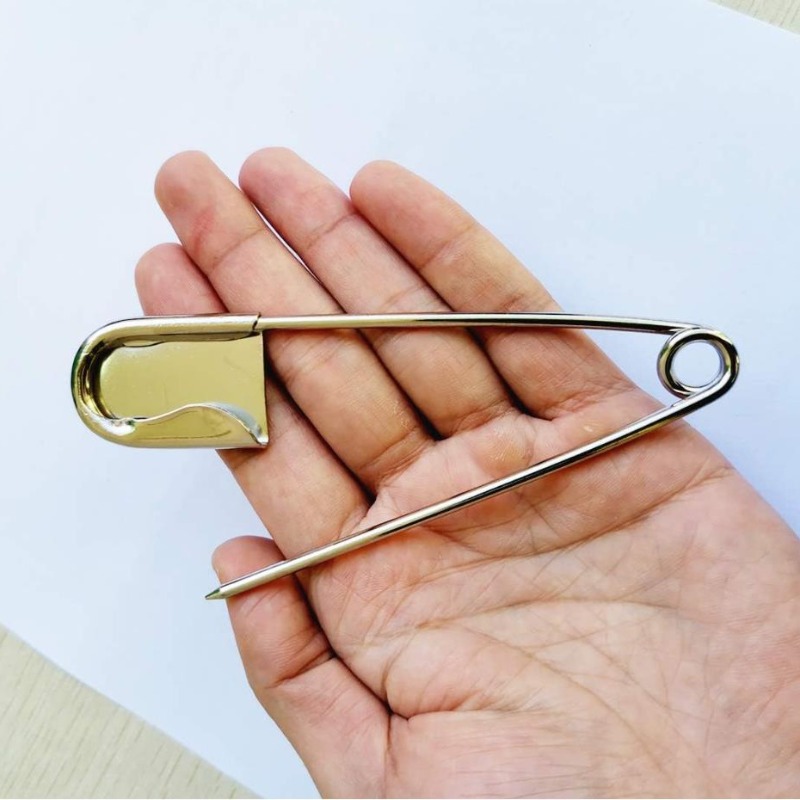 Textile Sewing Kit - 5 stuks groot formaat zilveren roestvrijstalen