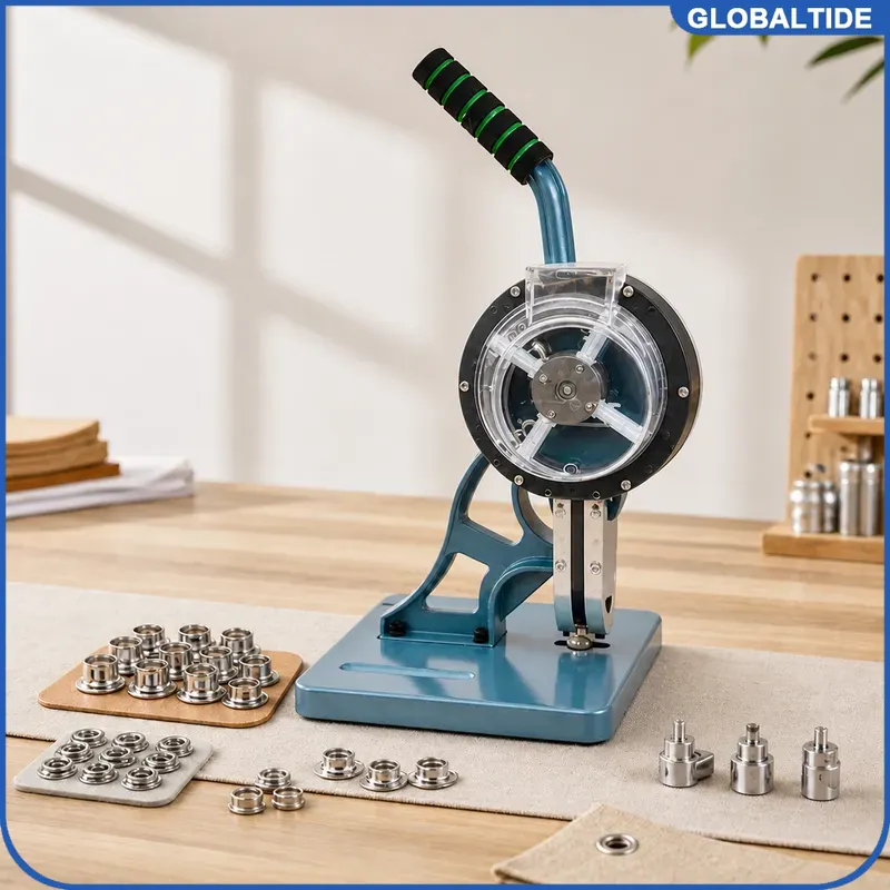 Textiles Sewing Machine - Semi-automatische knoopsgatmachine, ringvrij, hoge dichtheid stiksels,