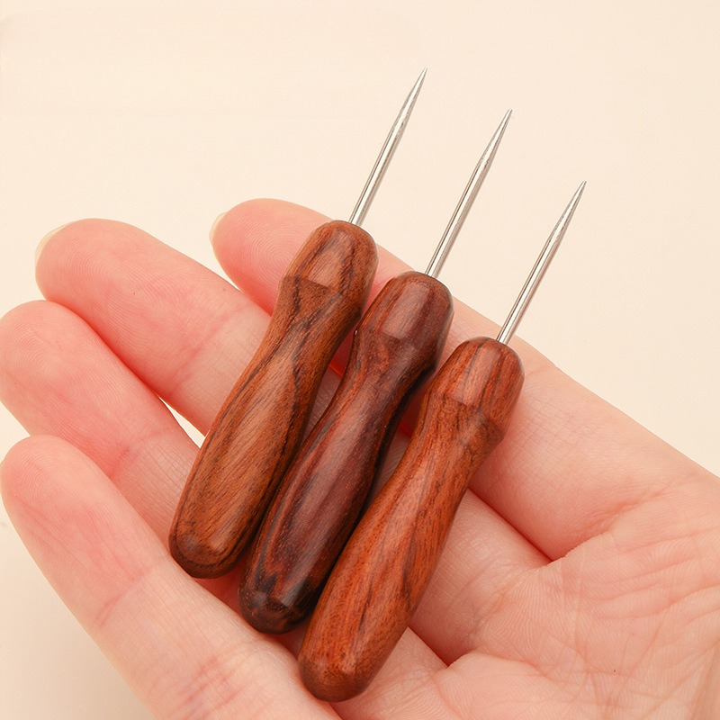 Professionele lederen houten h - Textile Sewing Kit recensie en prijs