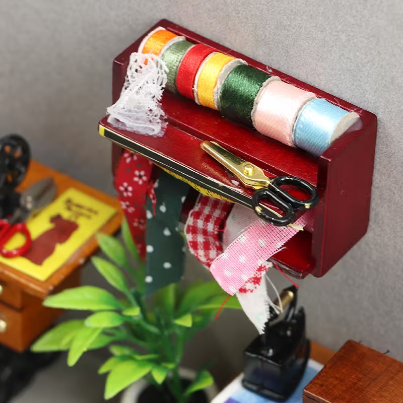 Poppenhuis mini-naaidoosje met - Sewing Factory recensie en prijs