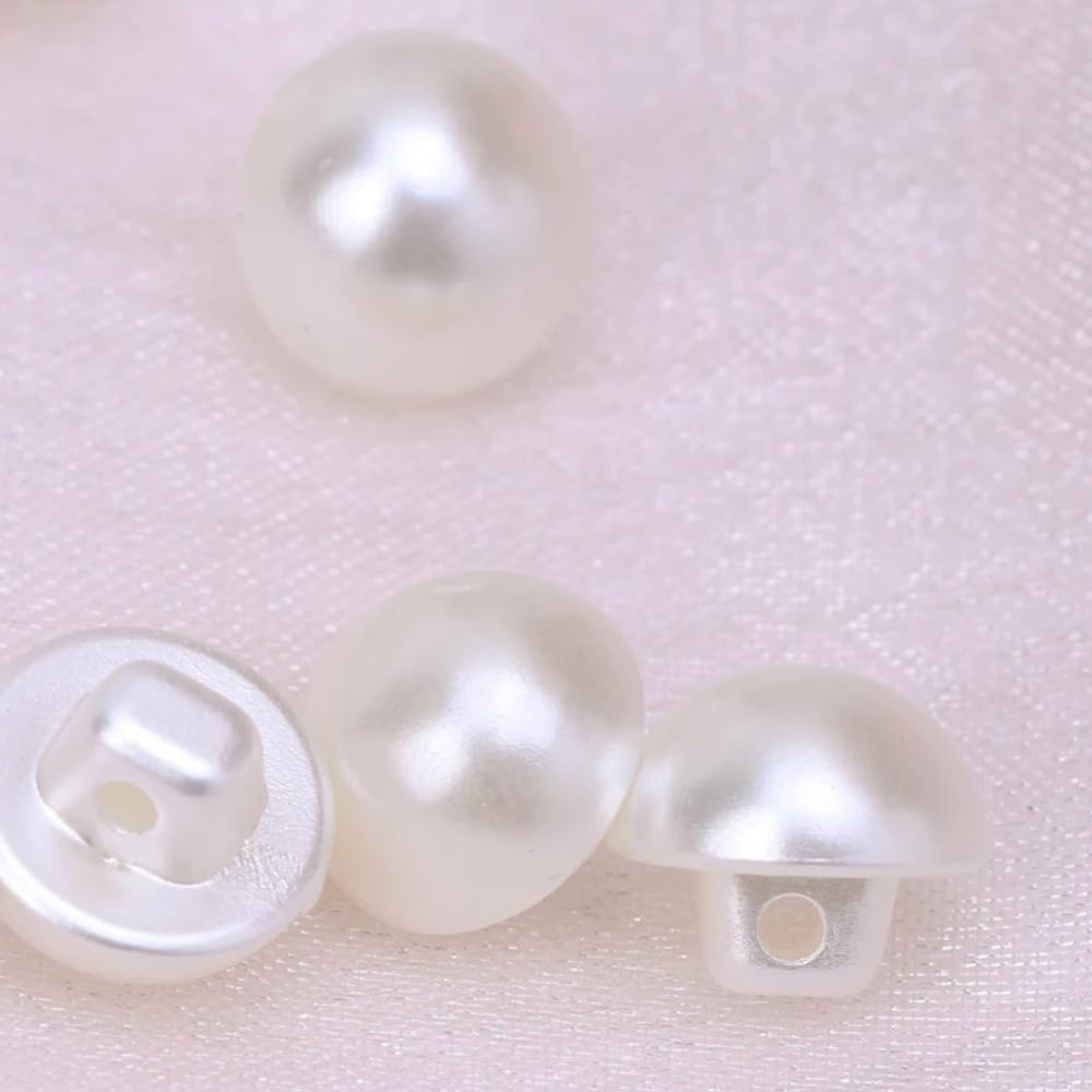 12 MM 100 Stuks 1 Gat Beige Im - Sewing Kit recensie en prijs