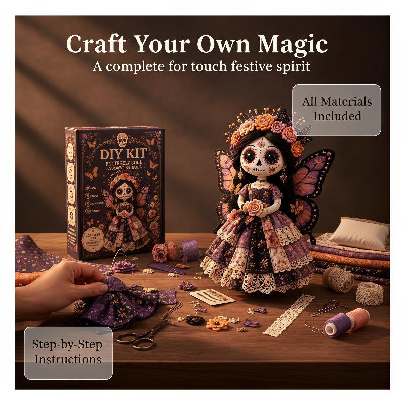 Nieuwe Dag van de Doden Patchw - Textile Sewing Kit recensie en prijs