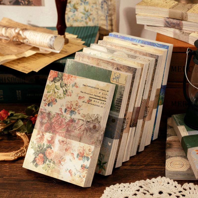 100 vellen vintage INS bloemmo - Pattern Tissue Paper recensie en prijs