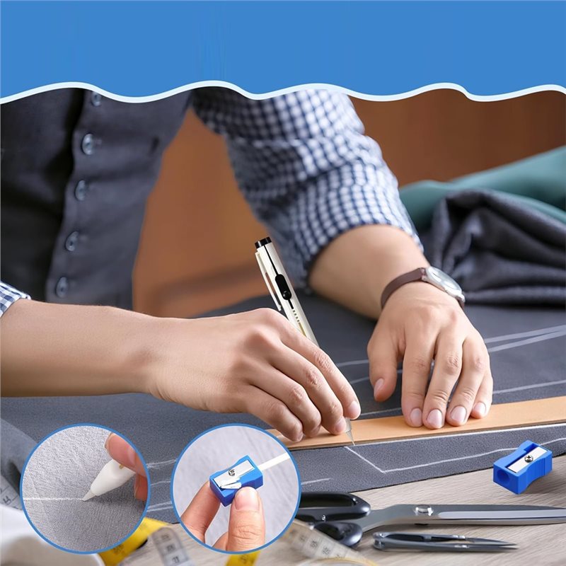 Kleermakerspotlood voor het ma - Tailor Chalk Marker recensie en prijs
