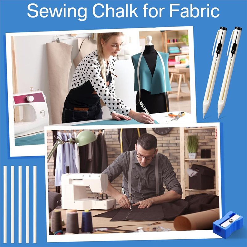 Kleermakerspotlood voor het ma - Tailor Chalk Marker recensie en prijs