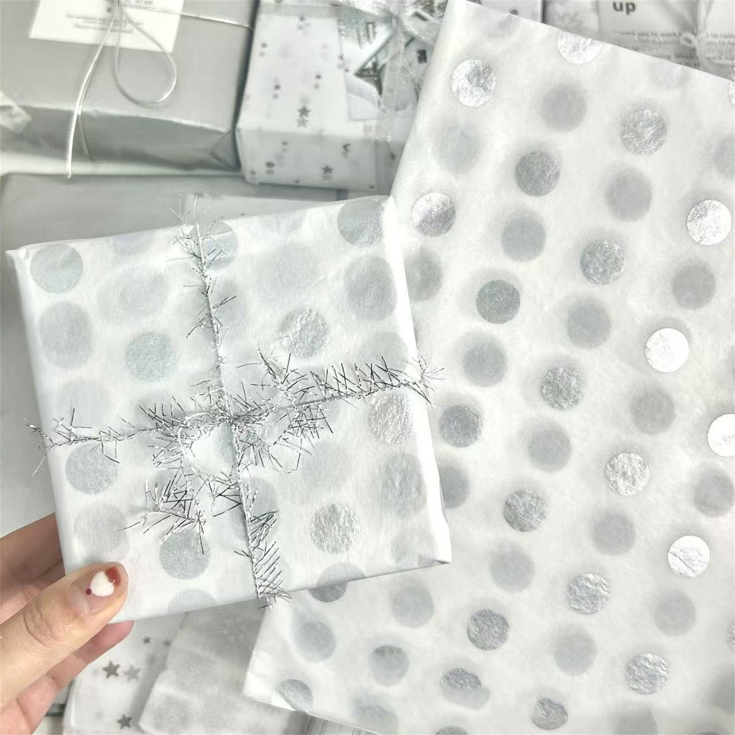 Sneeuw Peer Papier Bloem Cadea - Pattern Tissue Paper recensie en prijs