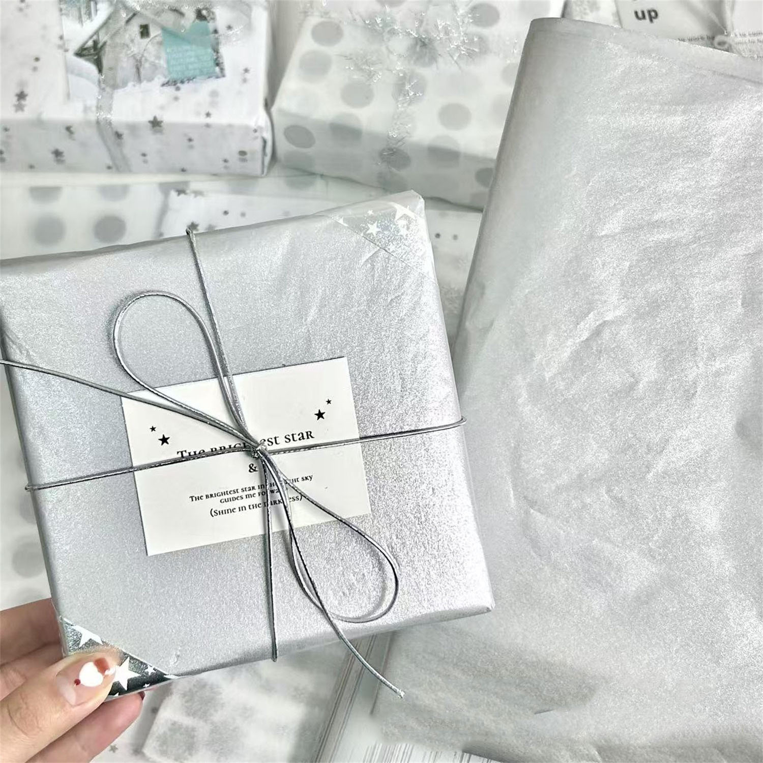 Sneeuw Peer Papier Bloem Cadea - Pattern Tissue Paper recensie en prijs