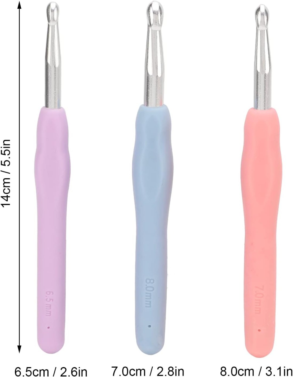 Ergonomische haaknaaldenset gr - Textile Sewing Kit recensie en prijs