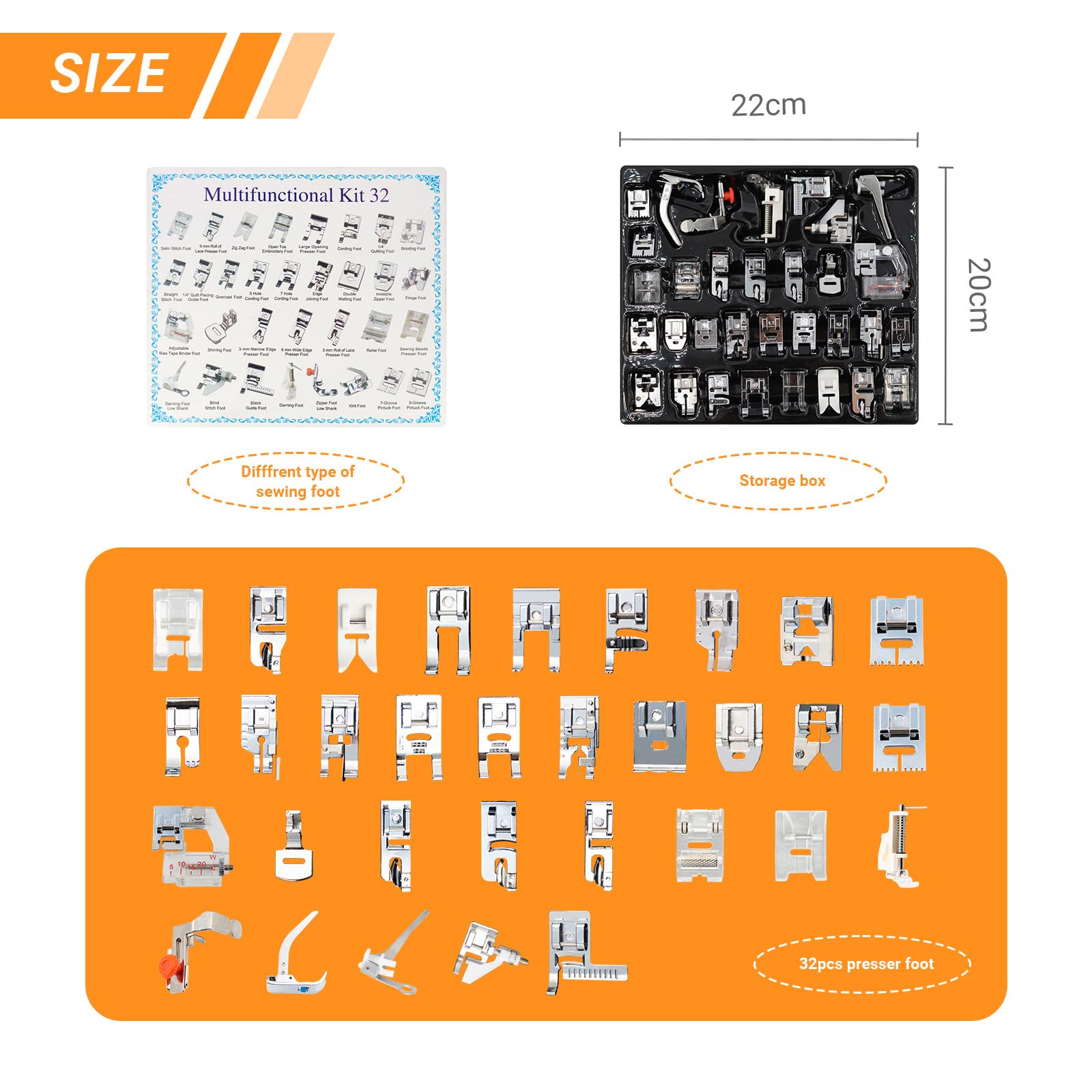 32-in-1 multifunctionele naaiv - Sewing Kit recensie en prijs