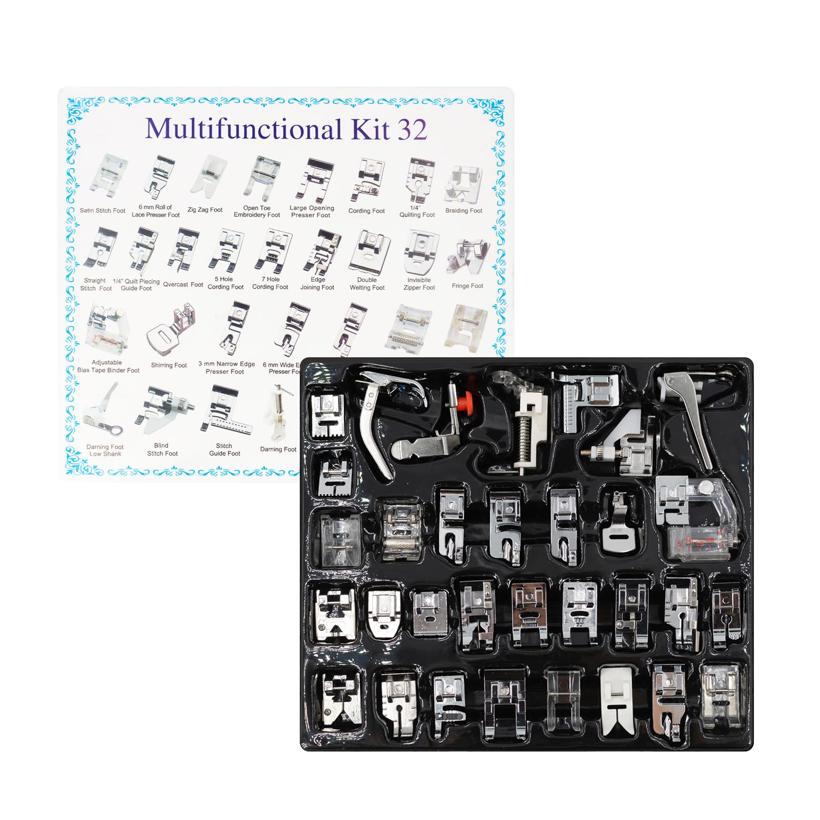 32-in-1 multifunctionele naaiv - Sewing Kit recensie en prijs