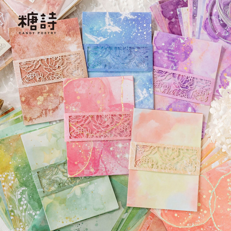 20 stks/partij Vintage Kleurri - Pattern Tissue Paper recensie en prijs