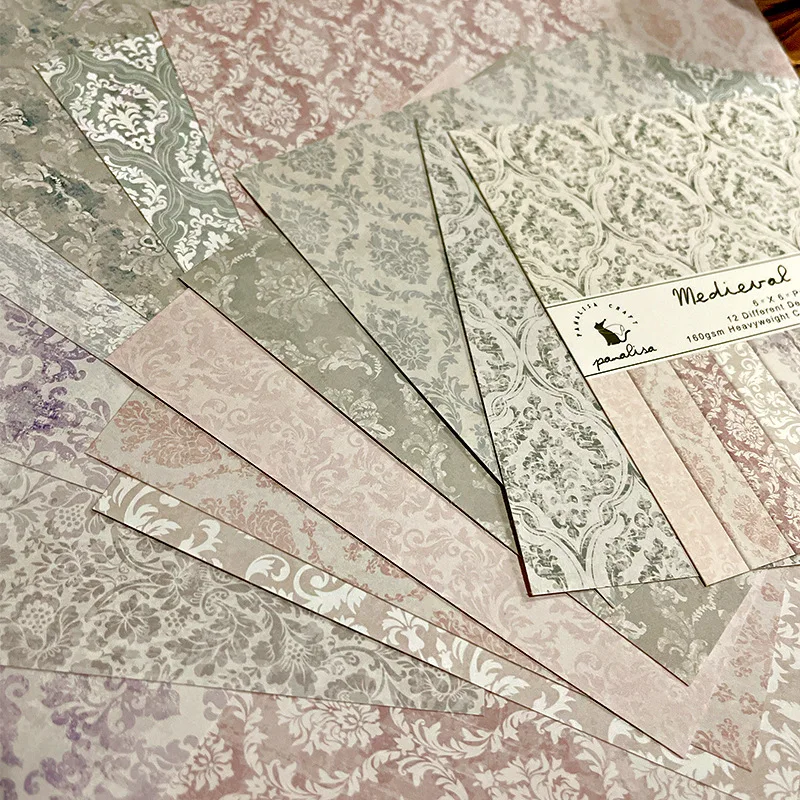 12 Vel Barok Patroon Plakboek  - Pattern Tissue Paper recensie en prijs