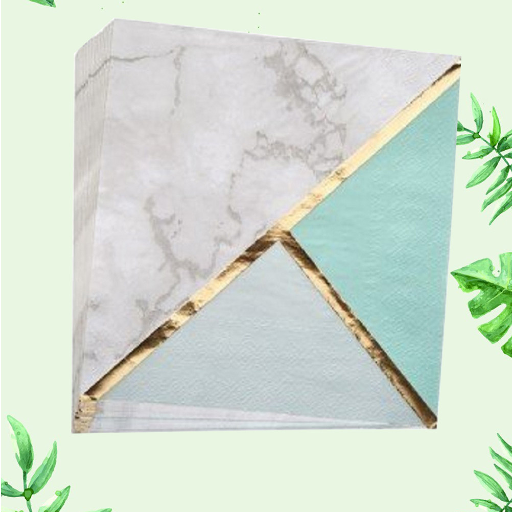 16 stuks muntgroene papieren s - Pattern Tissue Paper recensie en prijs