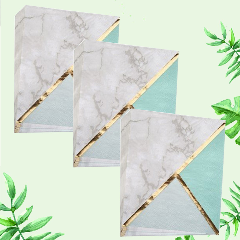 16 stuks muntgroene papieren s - Pattern Tissue Paper recensie en prijs