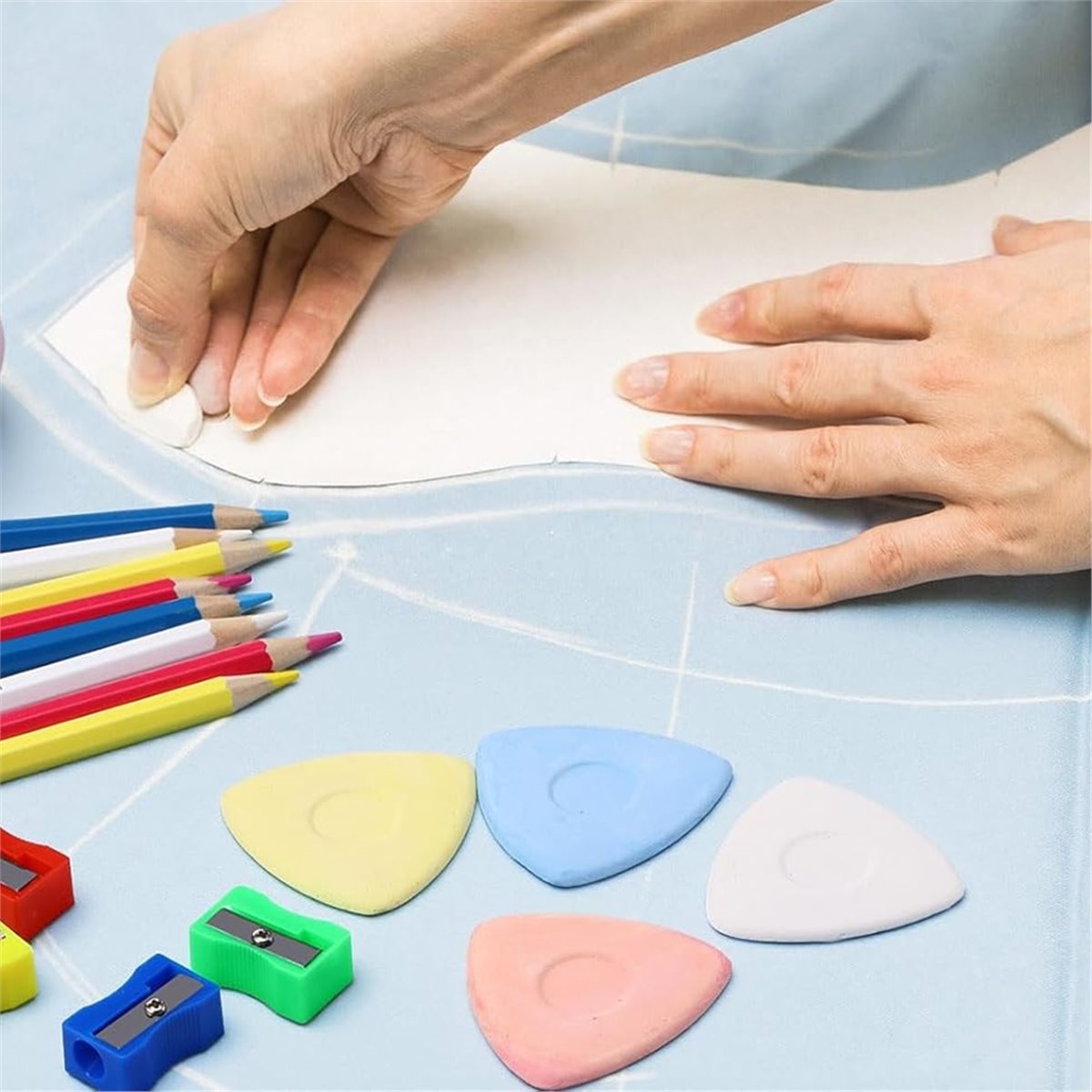 【AT48】 NIEUW 20 stuks driehoek - Tailor Chalk Marker recensie en prijs