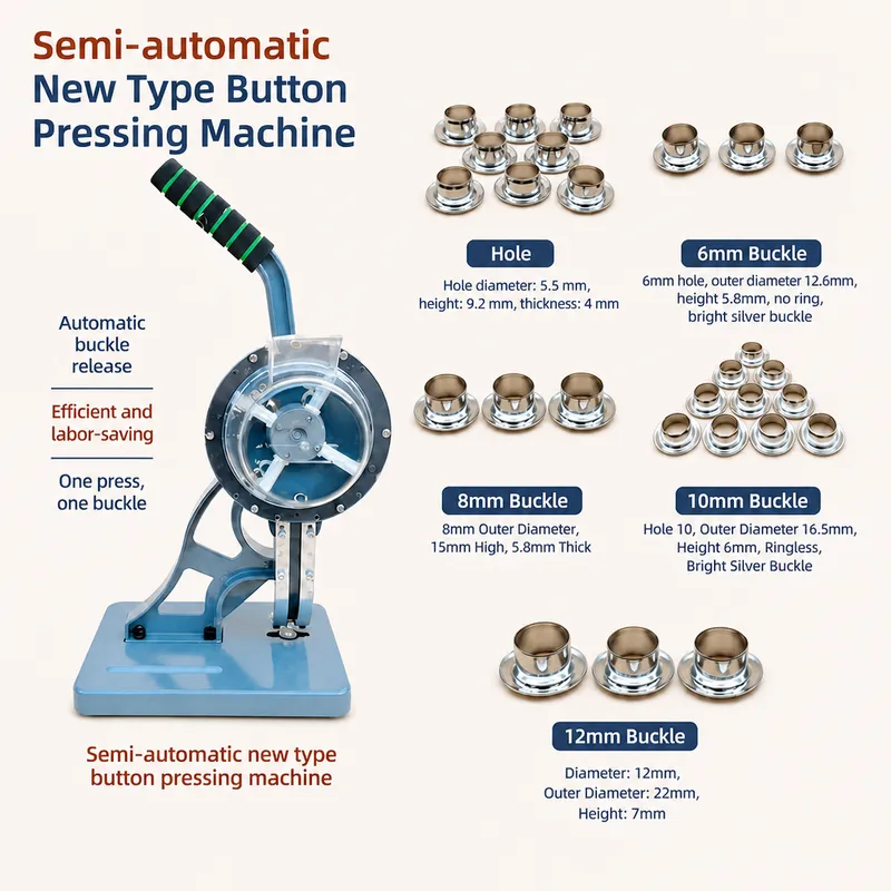 Semi-automatische knoopsgatmac - Textiles Sewing Machine recensie en prijs