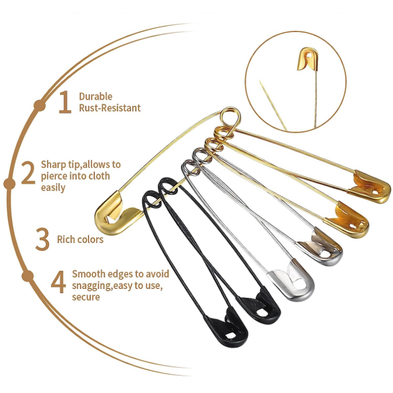 10-100p 22/28/38/45/54mm Zilve - Textile Sewing Kit recensie en prijs